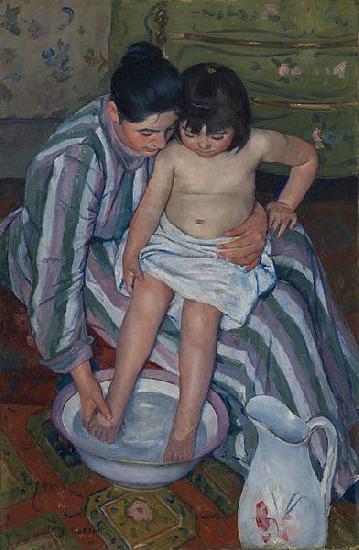 Mary Cassatt The Child's Bath oil painting picture